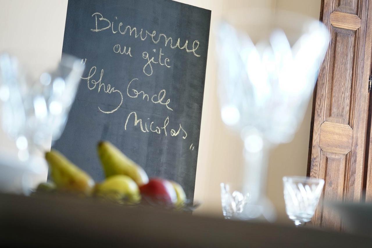 Gites Chez Oncle Nicolas Soumagne Bagian luar foto